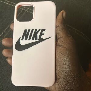 Nike Pink iPhone Case Minimalist Design